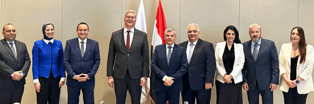 Minister of Petroleum and Mineral Resources holds a series of bilateral meetings with his Cypriot counterpart and leaders of international companies on the sidelines of the East Mediterranean Energy Conference