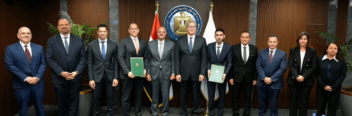 The Minister of Petroleum Witnesses the Signing of Contract between BP and Valaris on Drilling Five New Gas Wells in the Mediterranean