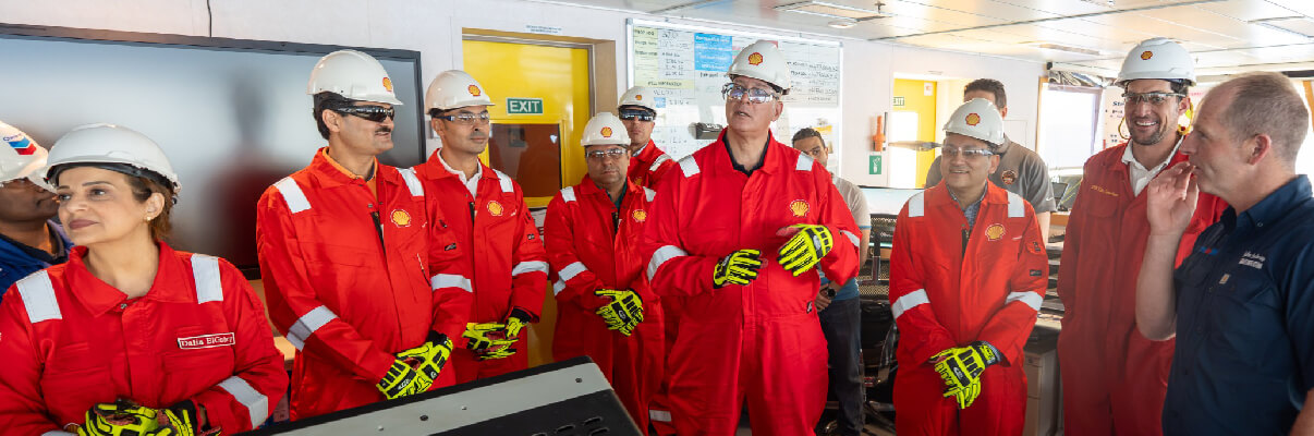 Minister of Petroleum and Mineral Resources Follows Up on Drilling Operations at Shell’s “Velox-1X” Exploration Well in the Mediterranean*